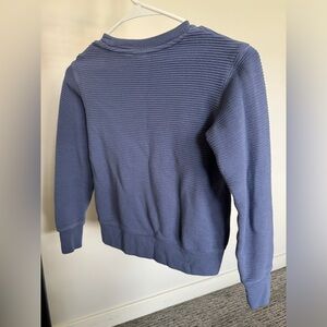 Athleta girls sweater size m purplish/blue